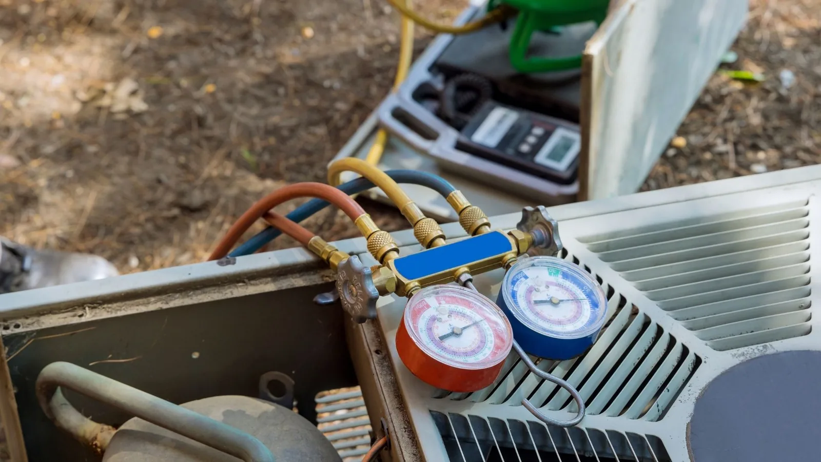 AC repair pressure gauges for Westchester County NY HVAC service