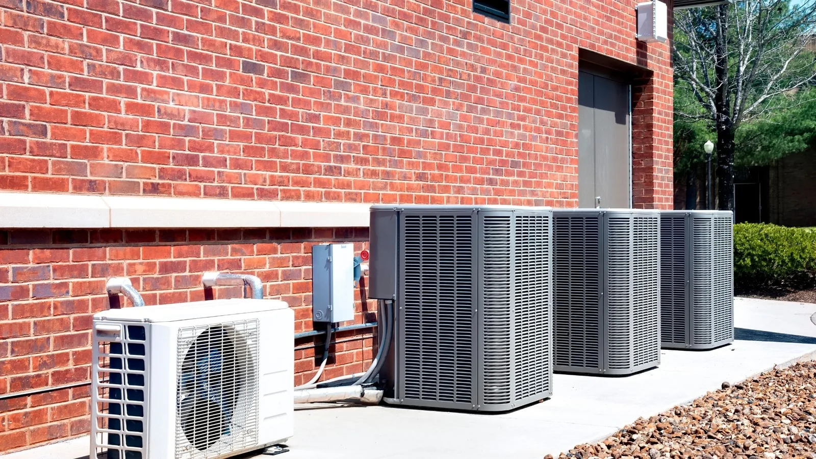 HVAC installation outdoor units in Westchester County NY